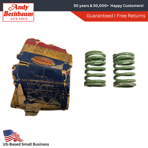 1953-1955 Dodge Meadowbrook Desoto Fireflite Outer Valve Springs x2 1484035 NOS - Picture 6 of 6