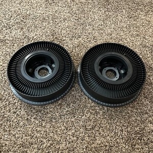 Lot Of 2 Yankee Kodak Carousel 80 Slide Rotary Slide Tray