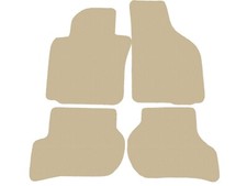 Beige Fußmatten Velour für VW Scirocco 2008-2017 Autoteppiche, 14xRand