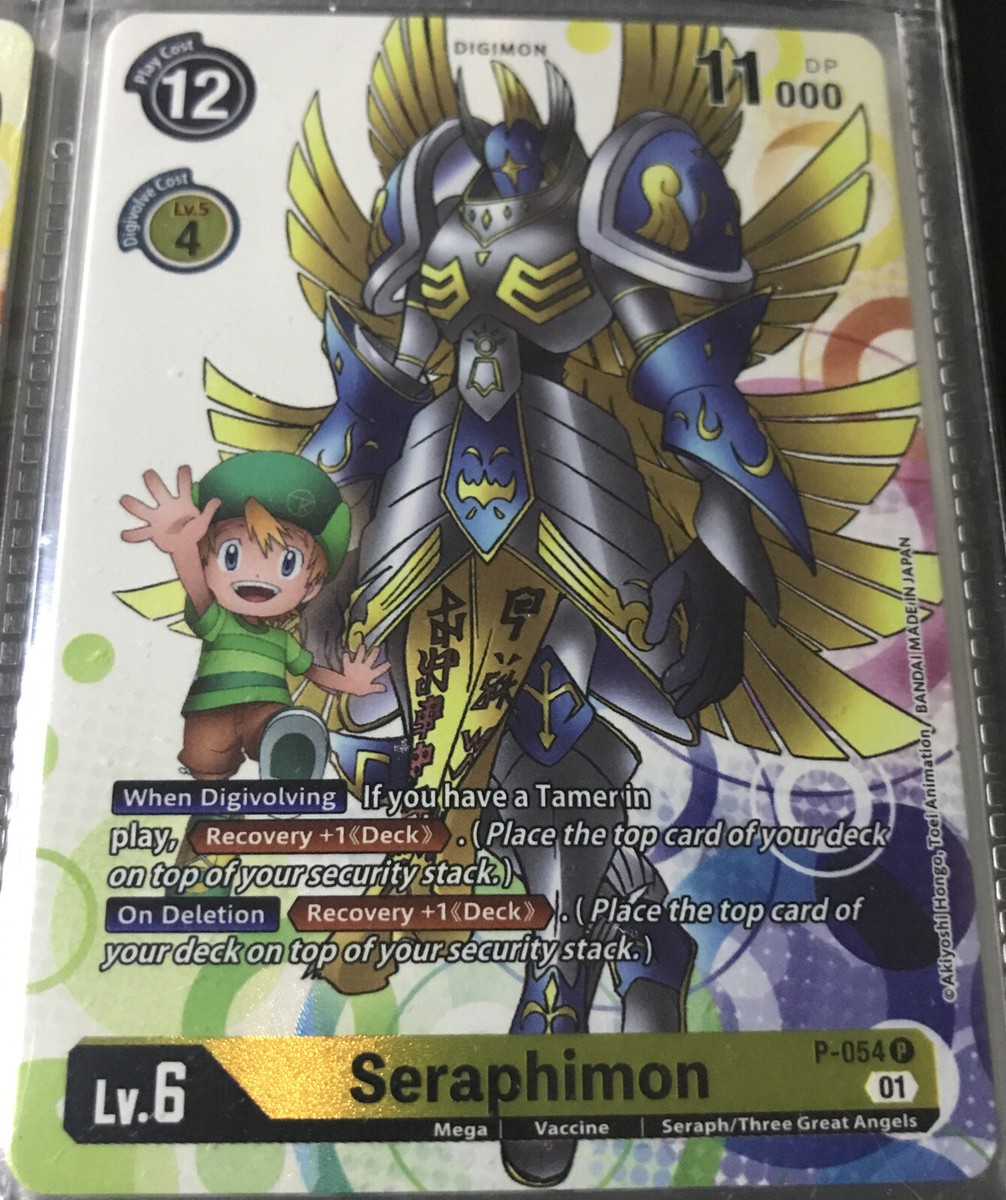 seraphimon digimon card - Blast Ace (BT14) New (This Digimon checks 1 additional security card.) Seraphimon - Digimon - Digimon