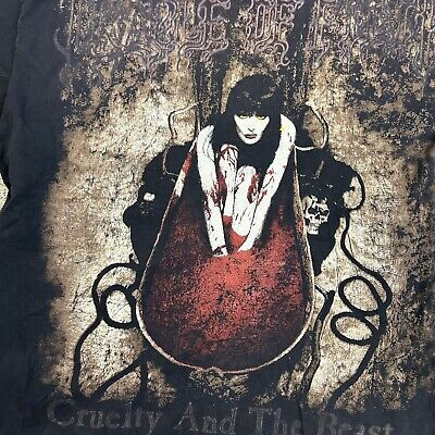 Vintage Cradle Of Filth Shirt Cruelty And The Beast Large Vintage Cradle Of Filth Shirt Cruelty And The Beast Large