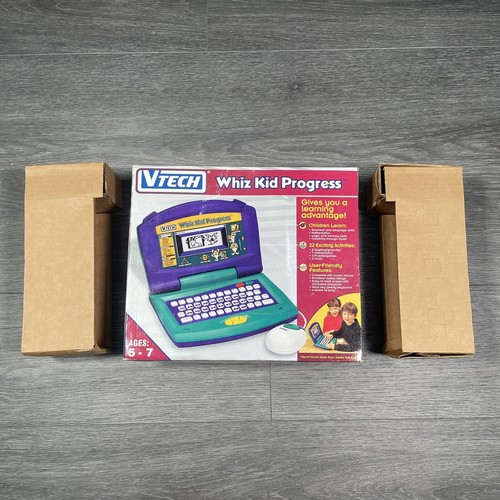 Vtech Whiz Kid Progress Vtg Learning Educational Electronic Toy Laptop Computer - Picture 19 of 20