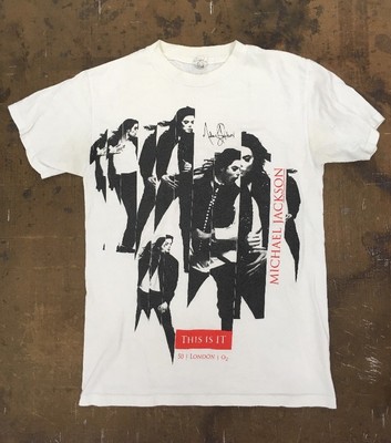 Vintage Rare Michael Jackson Invincible Era This Is It 2009 Tour T Shirt Ebay