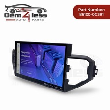 Toyota Tundra Radio Audio Navigation Display Head Unit 22 - 26 Oem 86100-0c391 Toyota Tundra Radio Audio Navigation Display Head Unit 22 - 26 Oem 86100-0c391