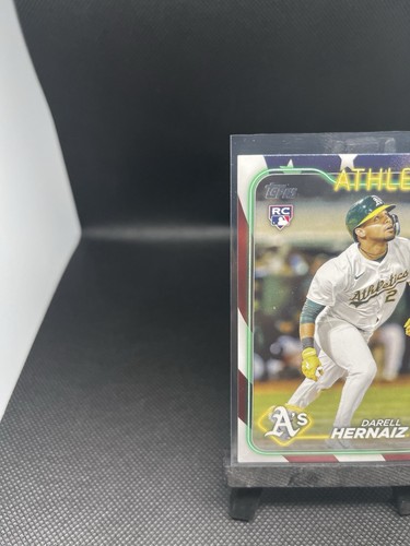 2024 Topps Update Series - Independence Day #US132 Darell Hernaiz /76 (RC) - Bild 2 von 4