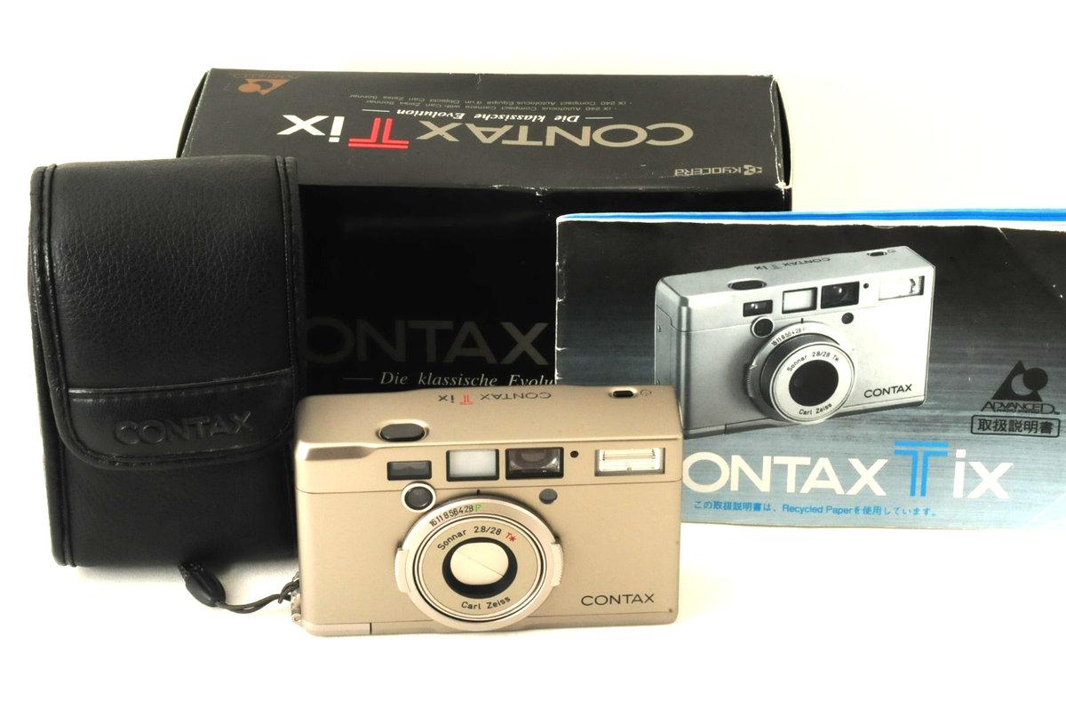 MINT] Contax Tix Carl Zeiss 28mm F/2.8 Point ＆ Shoot APS Film