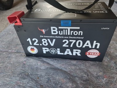 BullTron Polar Lithium-Batterie  270Ah ,Smart BMS mit Bluetooth App,,Wohnmobil