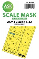 A5M4 Claude Double-Sided Express Mask For Special Hobby / 1:32