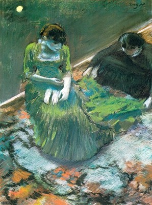 013 Edgar Degas - Before the Curtain call c.1890 - Giclée Fine Art