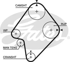 Courroie de distribution Kia BESTA