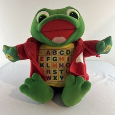 Little Leap Read  Sing Frog Talking Plush - Tested Working See video 