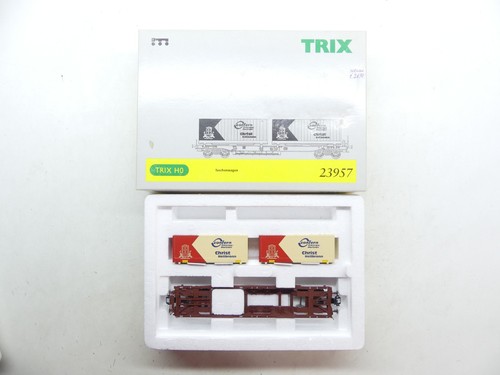 Trix H0 23957 Taschenwagen, DB, DC, NEM, NEU in OVP #66377 | Zustand: Gebraucht