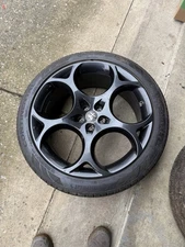 Alfa Romeo Stelvio 2023 2024 58202 95485 OEM wheel rim 21 x 8.5 Black