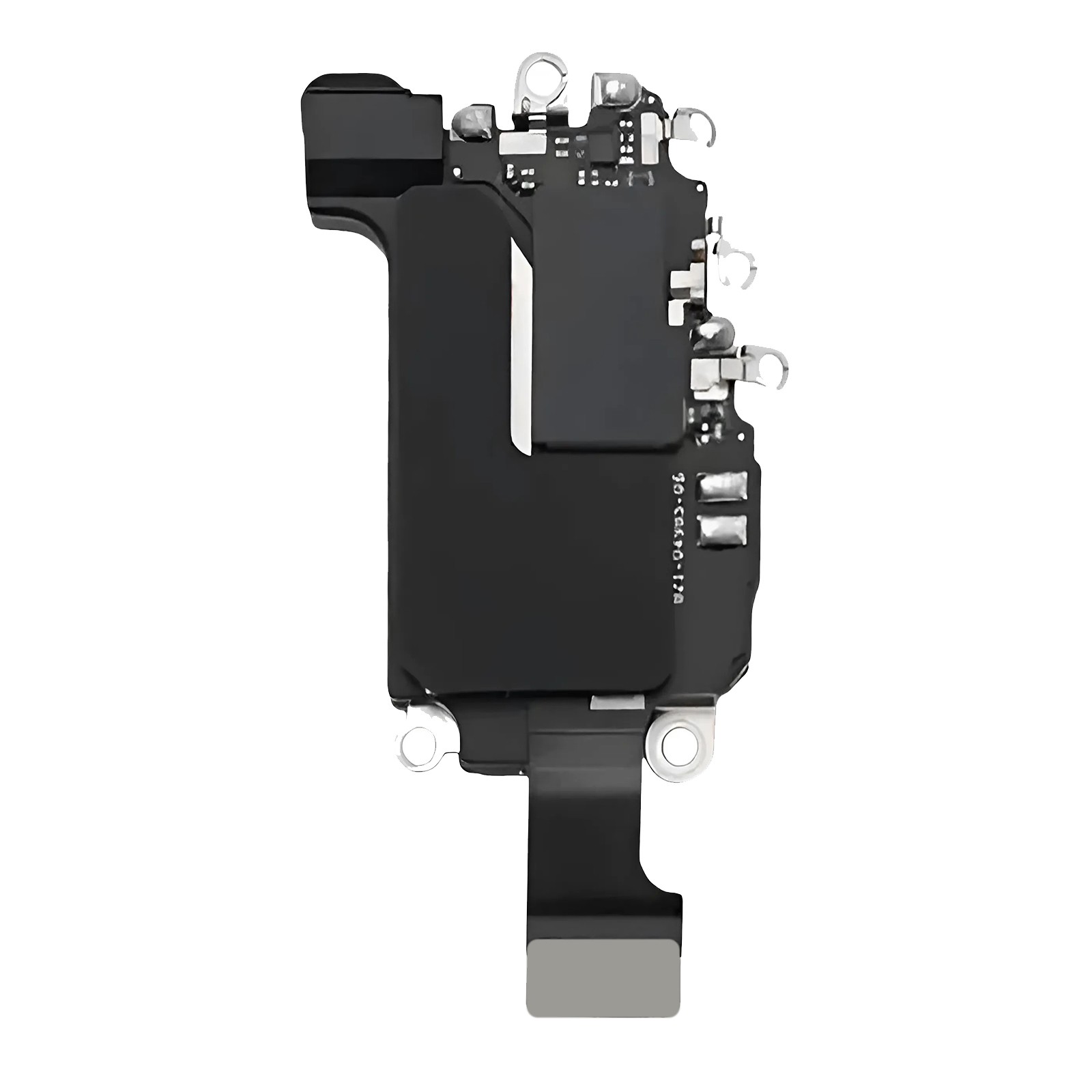 Haut-parleur interne iPhone 16 Pro Max noir pour appels mains-libres et quotidiens