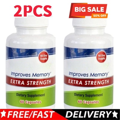 2x Prevagen Extra Strength 20MG Capsules - 120 Count For Your Brain
