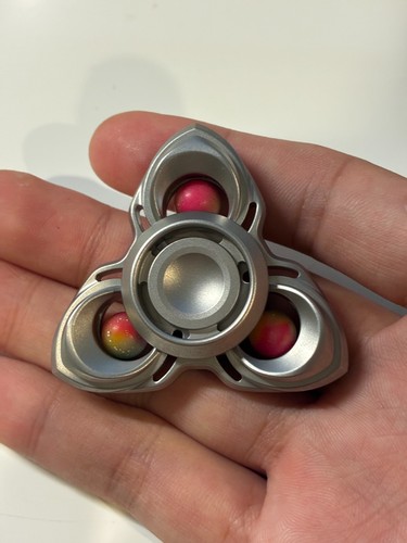 HALO EDC Feather finger fidget spinner stainless steel sandblast