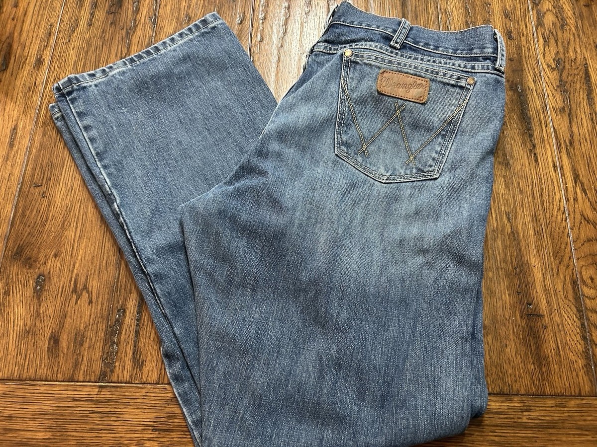Wrangler Mens Retro Relaxed Bootcut Jeans 36 X 32 Nice Jeans | eBay