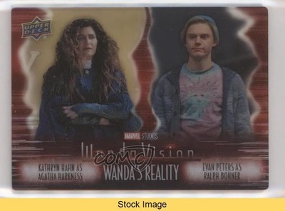 2022 Marvel Studios' WandaVision Wanda's Reality Dual Plexi Cards #DP-8 READ o1h