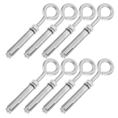 8 Pcs Masonry Screws for Concrete Hooks Wall Expansion Bolt Walls