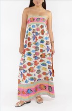 Show Me Your Mumu Skylar Maxi Dress in Rainbow Reef Fish Print - Plus Size 2X