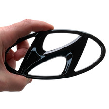 Rear Hatch Black Logo Badge Trunk Hyundai Ion...