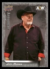 Jim Ross 2022 Upper Deck AEW #91