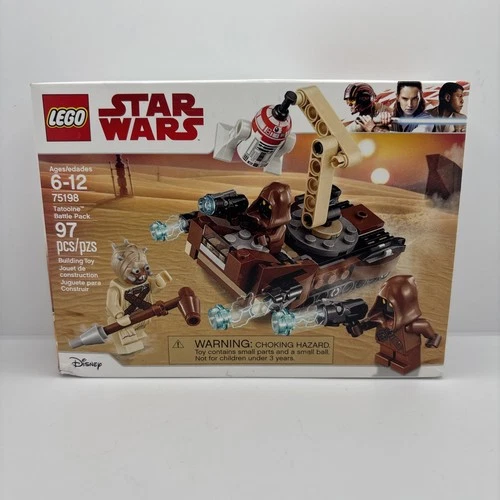 NEW UNOPENED LEGO Star Wars Tatooine Battle Pack Set 75198 RETIRED 2018 NISB