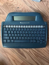 AlphaSmart 2000 Portable Keyboard Word Processor Tested Include Batteries