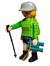 PLAYMOBIL FIGUR WANDERER CAMPER BERGSTEIGER BERGSTEIGER BERGSTEIGER PFAD FRAU