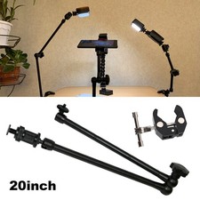 20" Articulating Magic Arm + Super Clamp Max Load 2Kg for DSLR Camera Monitor UK