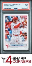 2022 TOPPS COMPLETE SET #250 BRYCE HARPER POP 2 PSA 9
