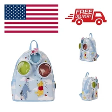 Loungefly Winnie the Pooh & Friends Floating Balloons Mini Backpack