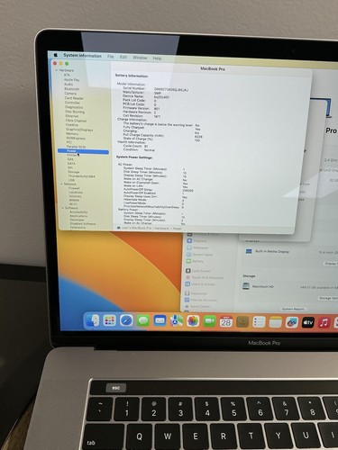 Apple MacBook Pro 15" 2019 2.4 GHz 8-Core Intel i9 32GB RAM 500GB SSD Vega 20 - Afbeelding 5 van 12