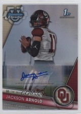 2023 Bowman U Chrome Prospect Refractor /499 Jackson Arnold #102 Auto 10vb