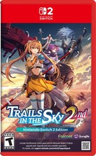 Trails in the Sky 2nd Chapter for Nintendo Switch 2 Used Very Good Video Game 