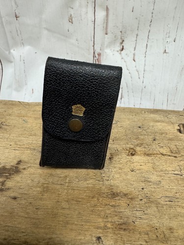 Vintage Leder/Kunstleder Tasche (nur) für Coronet Midget Kamera