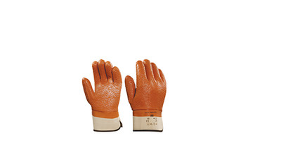 Ansell GL-23-173 Winter Monkey-Grip Gloves Large #10 Cold Weather PVC Coated