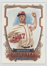 2013 Topps Allen & Ginter's Across the Years Gio Gonzalez #ATY-GG h3a