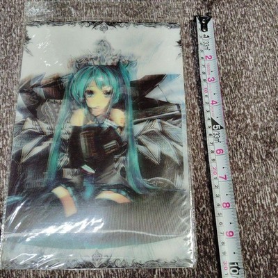 Hatsune Miku 3D Poster aus dieser Zeit Das Bild fällt je nach