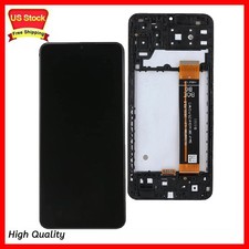 For Samsung Galaxy A13 4G A135F A135M LCD Display Touch Screen Digitizer  Frame