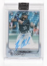 2022 Topps Clearly Authentic Auto Ryan Vilade #CAA-RV Auto 1e4s