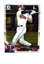 2018 Bowman Draft RYAN JEFFERS Chrome Rookie Card #BDC-192. rookie card picture