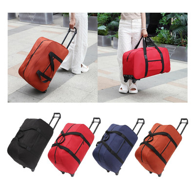 Duffel Bag with Wheels Portable Trolley Case for Beach Travel