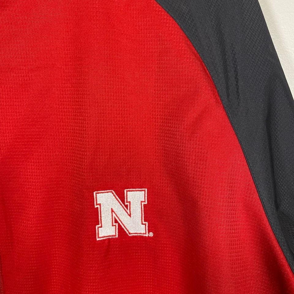 Chaqueta de golf NWoT Ping Sensorwarm Nebraska Huskers NCAA fútbol rojo para hombre L/G Foto 4 de 4