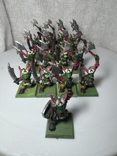 17 Orc Boyz Big 'Uns Painted - Warhammer Fantasy / Orcs & Goblins - 63
