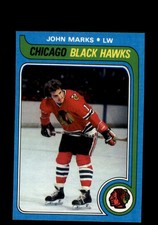 1979-80 Topps #16 John Marks Chicago Blackhawks EX-MT