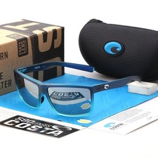 Costa Del Mar Rinconcito Gradient Blue Frame Grey Mirror Polarized Lenses 580P