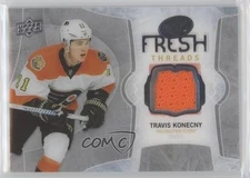 2016-17 Upper Deck Ice Fresh Threads Travis Konecny #FT-TK Rookie RC