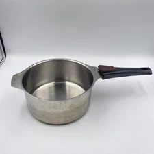 Letang & Remy Stainless Steel Saucepan 0686 Detachable Handle Made in France