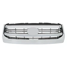 Labwork Chrome Front Bumper Upper Grille Assembly For Toyota Tundra 2014-2021